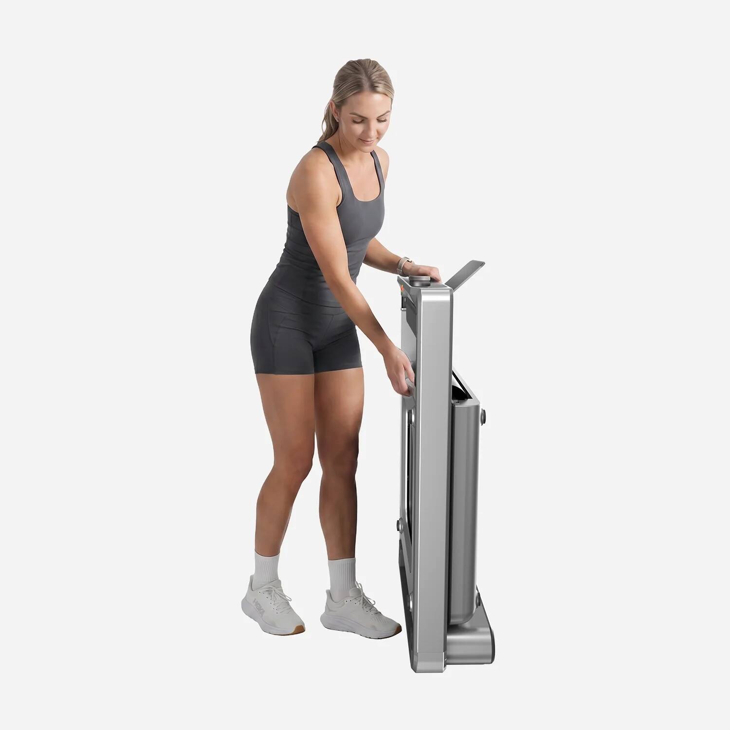 Alt View 4. WalkingPad - WALKINGPAD X214 FOLDABLE TREADMILL - Silver Gray.