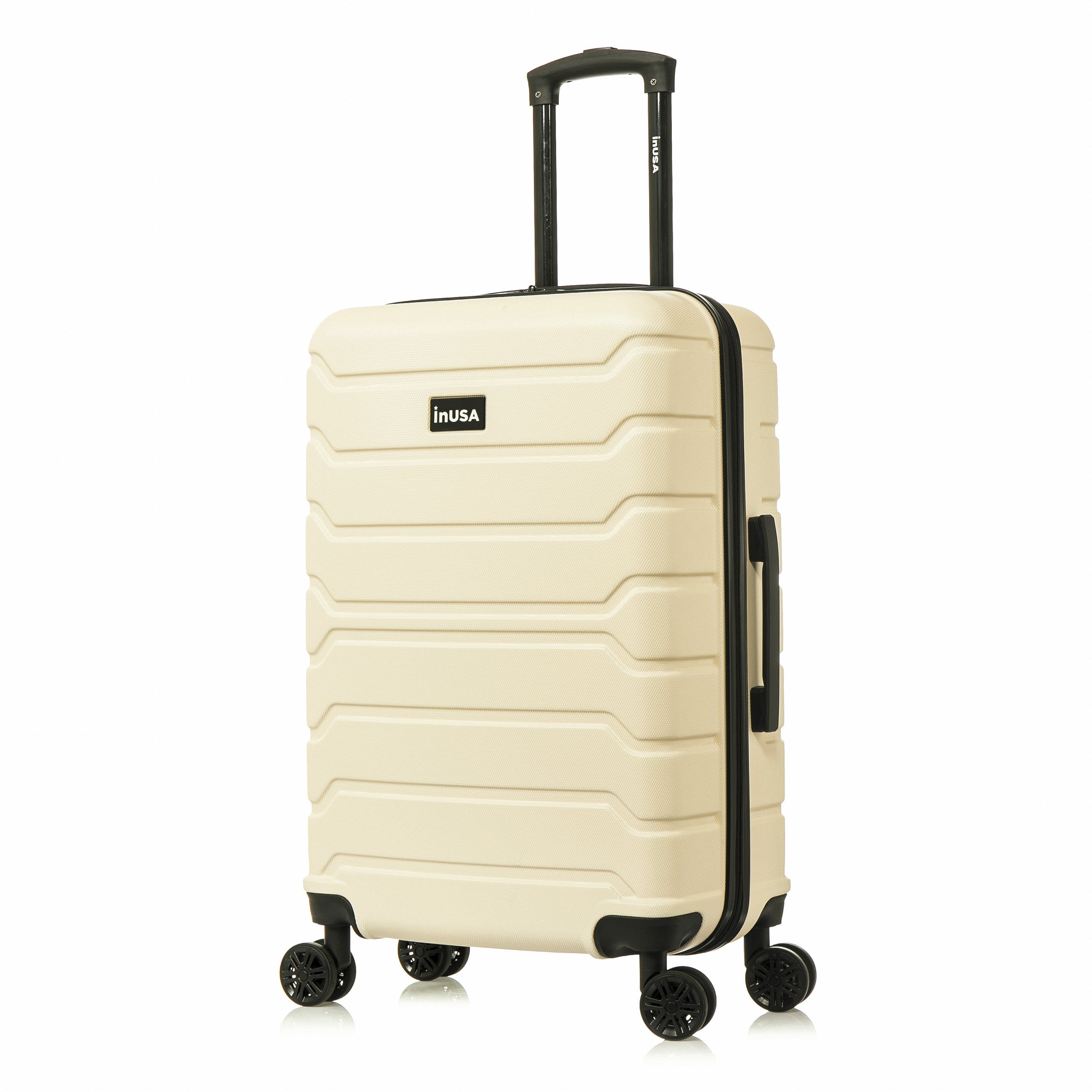 Photos - Luggage InUSA Trend lightweight hardside spinner 24" - SAND