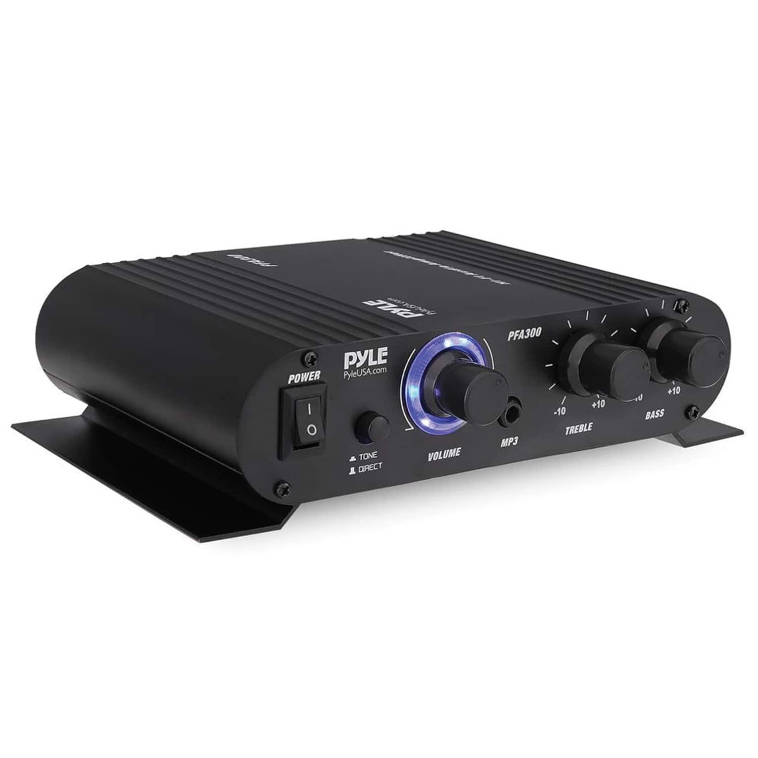 Pyle - PFA300 Hi-Fi 90W Max 2-Channel Stereo Class-T Amp - Black