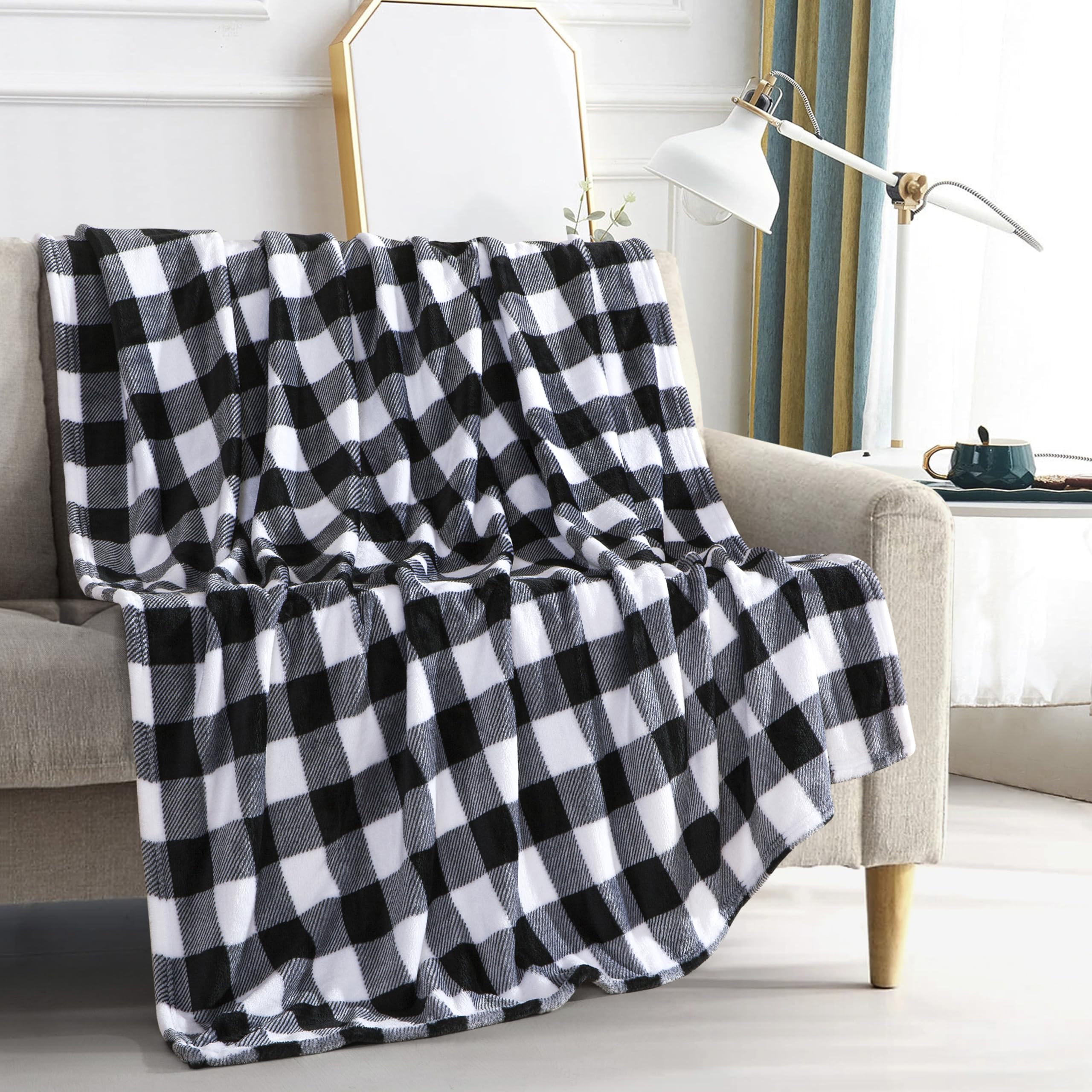 Buffalo Black 50" x 60"