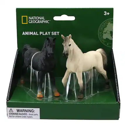 NATIONAL GEOGRAPHIC
ANIMAL PLAY SET
3+
WARNING: CHOKING HAZARD - Small parts. Not for children under 3 years.
