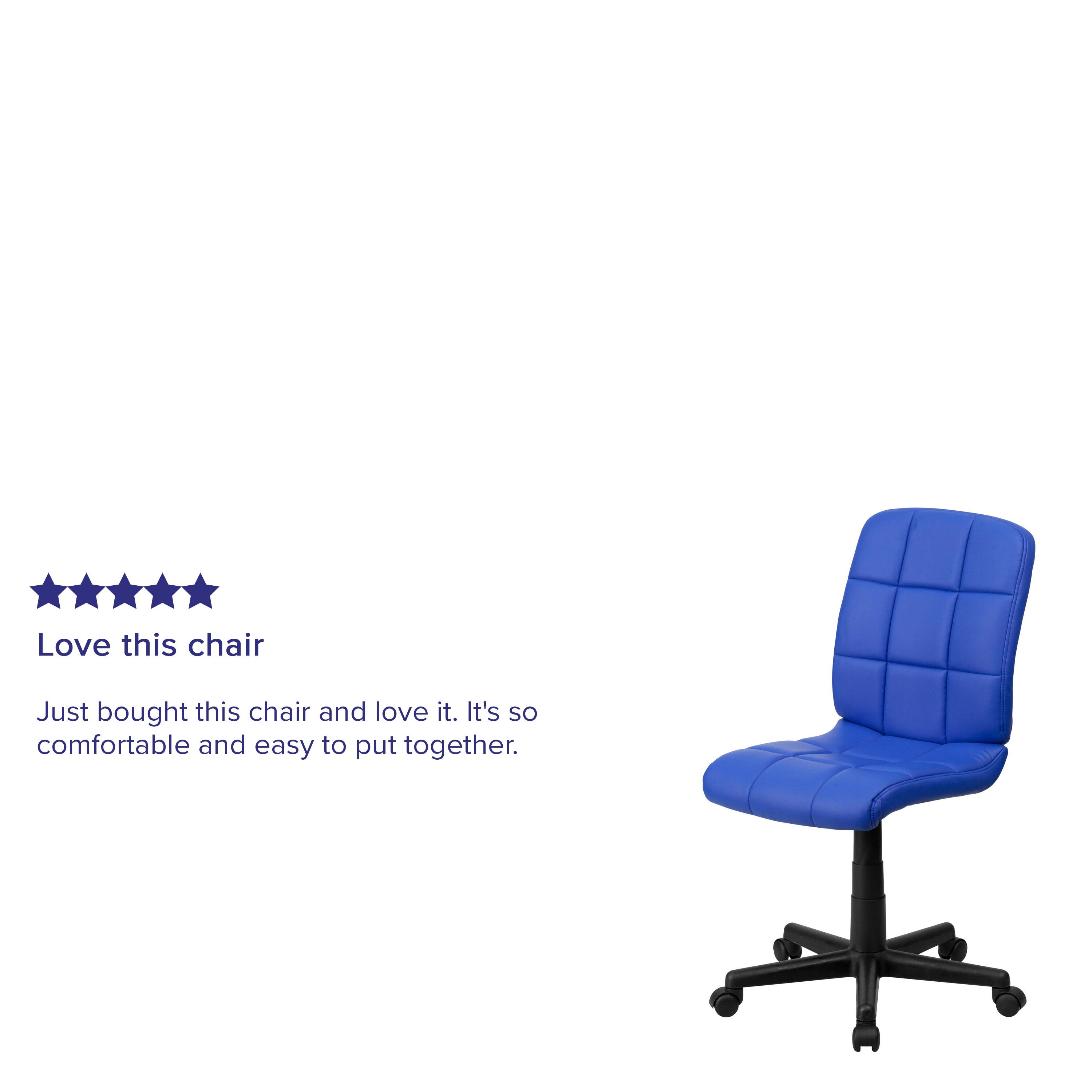 Love this chair

Just bought this chair and love it. It's so comfortable and easy to put together.