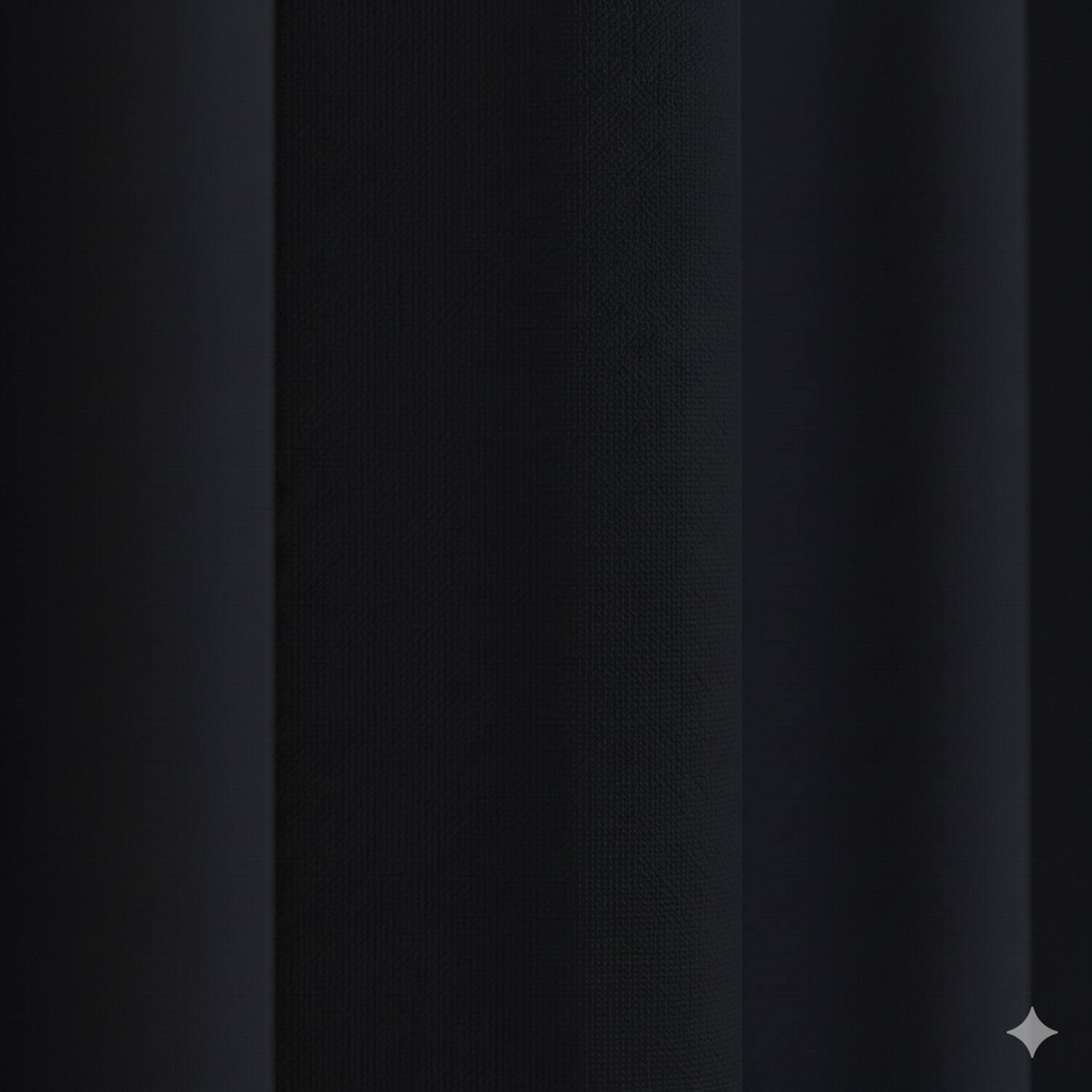 Alt View 2. RT Designers Collection - RT Designers Collection 100% Polyester Twilight Blackout Rod Pocket Curtain Panel 54" x 84" Navy - Navy Blue.