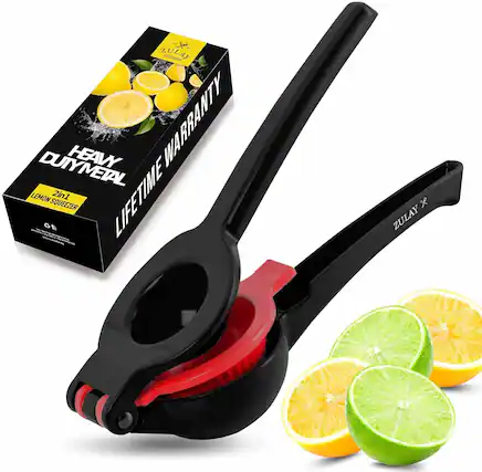 ZULAY
HEAVY DUTY METAL
LIFETIME WARRANTY
2in1 LEMON SQUEEZER
ZULAY