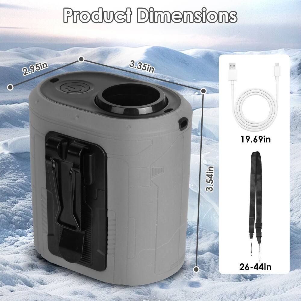 Product Dimensions: 2.95in x 3.35in x 3.54in, 19.69in, 26-44in