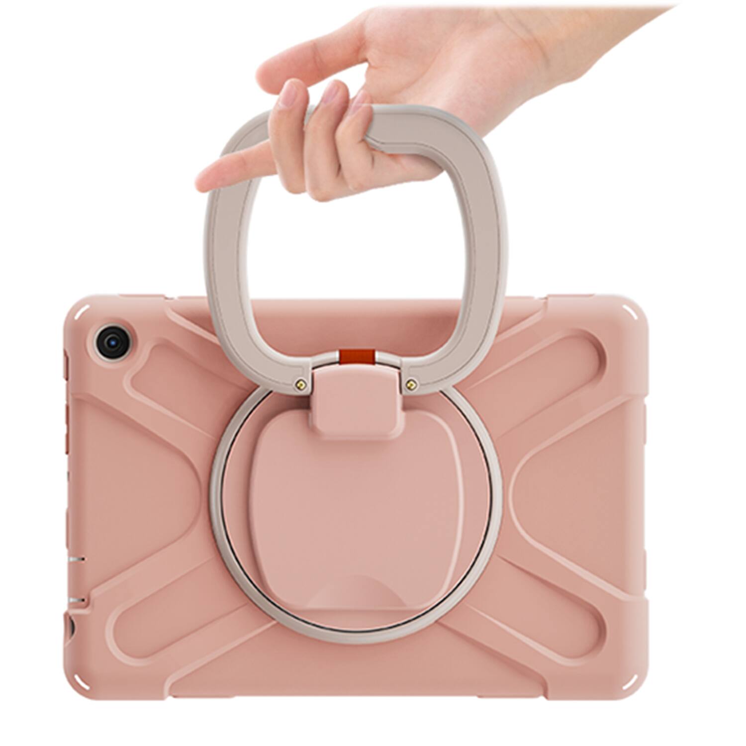 Alt View 14. SaharaCase - SpLaSh Series Heavy Duty Case for Amazon Fire HD 10 (2023) - Blush Pink.