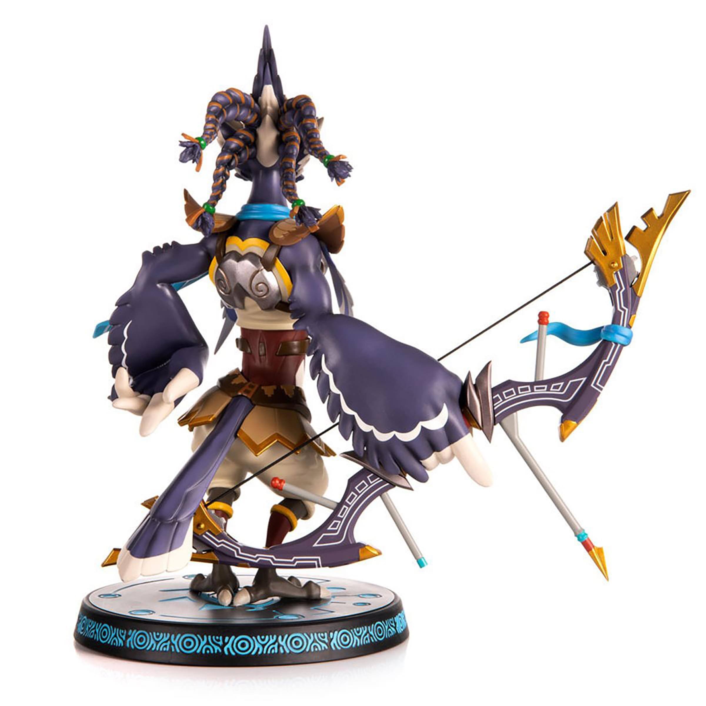 Alt View 2. Dark Horse Comics - Legend of Zelda Breath of the Wild Revali 10 Inch PVC Statue | Standard Edition - Purple.