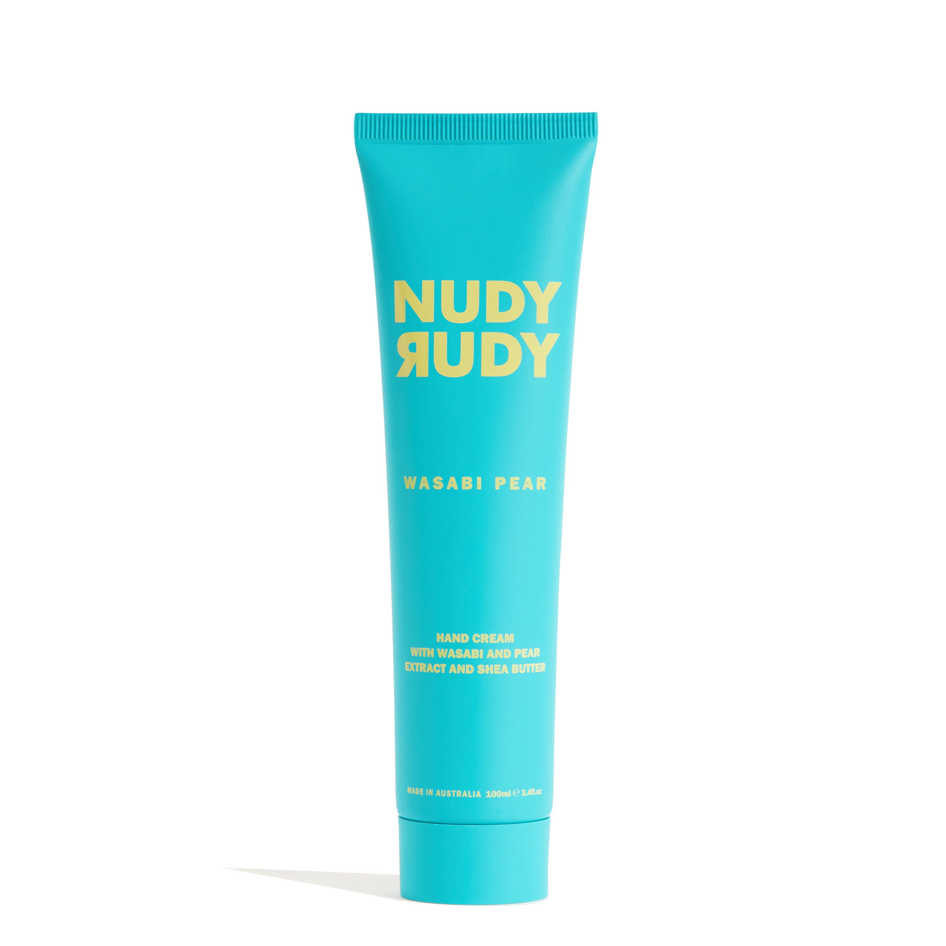 Nudy Rudy - Hand Cream Wasabi Pear - Aqua