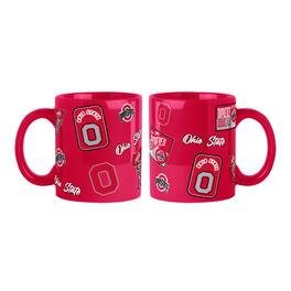 Logo Brands - Ohio State Buckeyes 2-Pack 15oz. Color Mug Set - Red