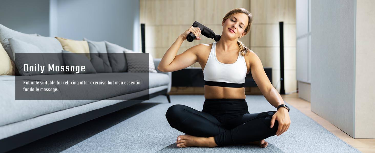 Daily Massage

Not only suitable for relaxing after exercise, but also essential for daily massage.