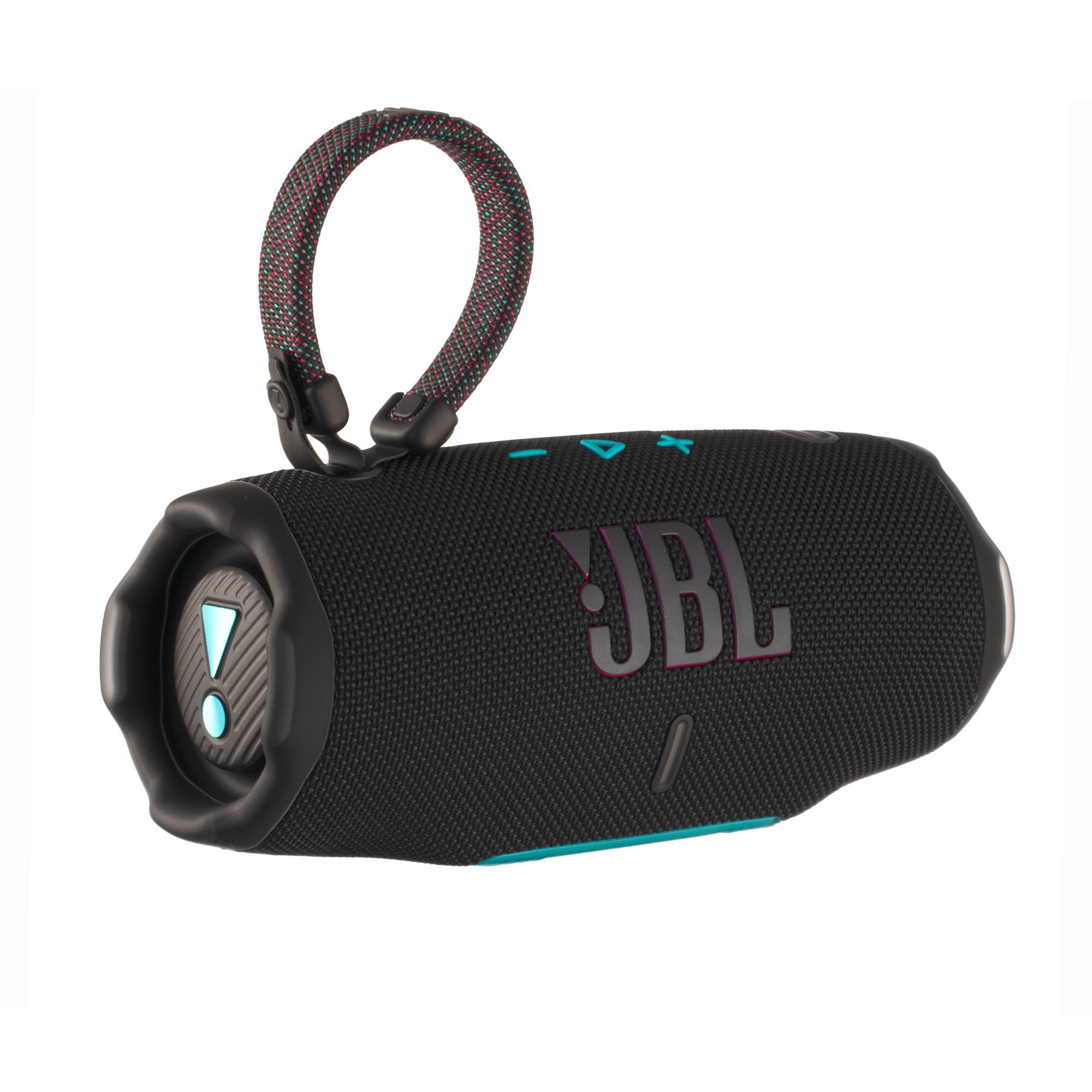 Alt View 1. JBL - JBL Charge 6 Portable Wireless Bluetooth Speaker with IP68 Waterproof (Funky) Case Bundle - Funky.