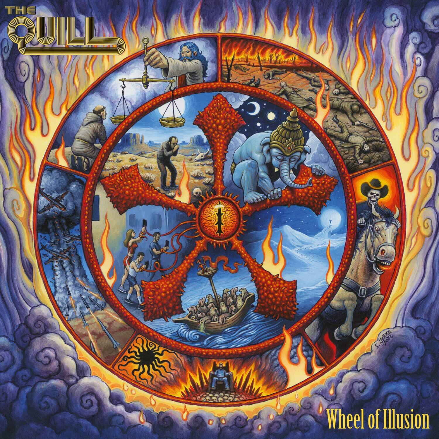 The Quill - Wheel of Illusion   - COMPACT DISCS [CD] price history on PriceWatchPro