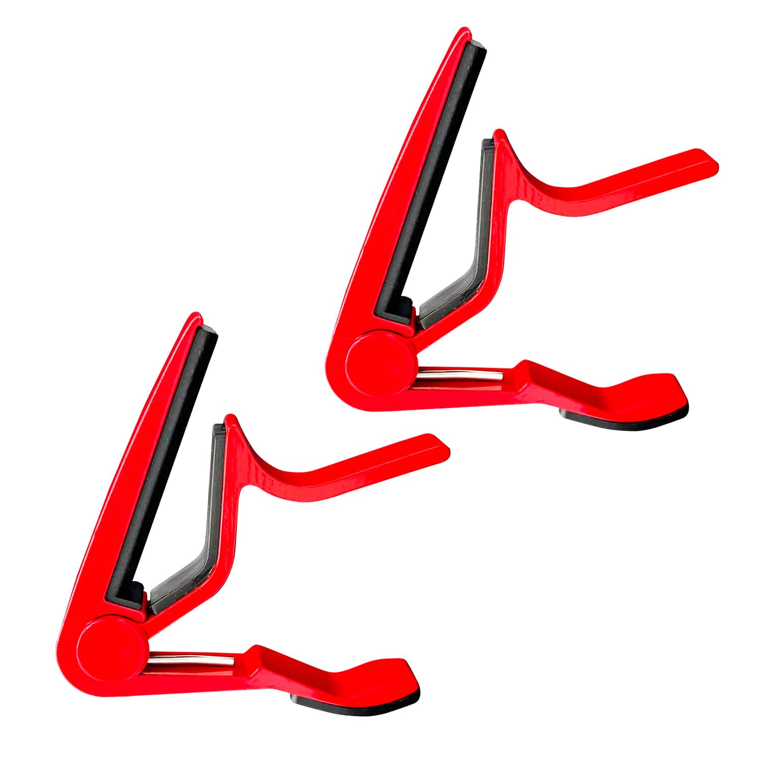 5 CORE - 5Core Capo Pair Acoustic Electric Guitar 6 String Kapo Clip For Banjo Mandolin Ukulele