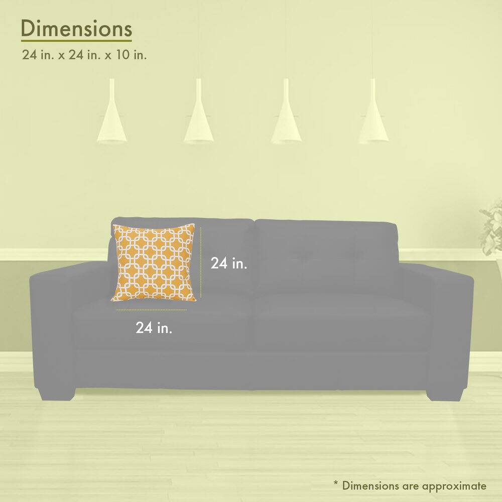 Dimensions  
24 in. x 24 in. x 10 in.  

24 in.  
24 in.  

*Dimensions are approximate