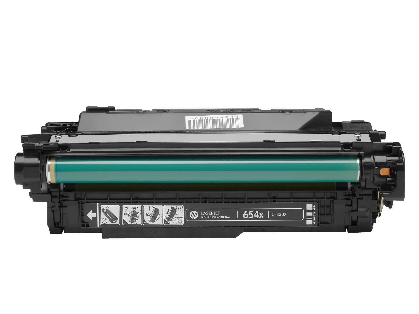 HP - 654X High Yield Black Original LaserJet Toner Cartridge, ~20,500 pages,