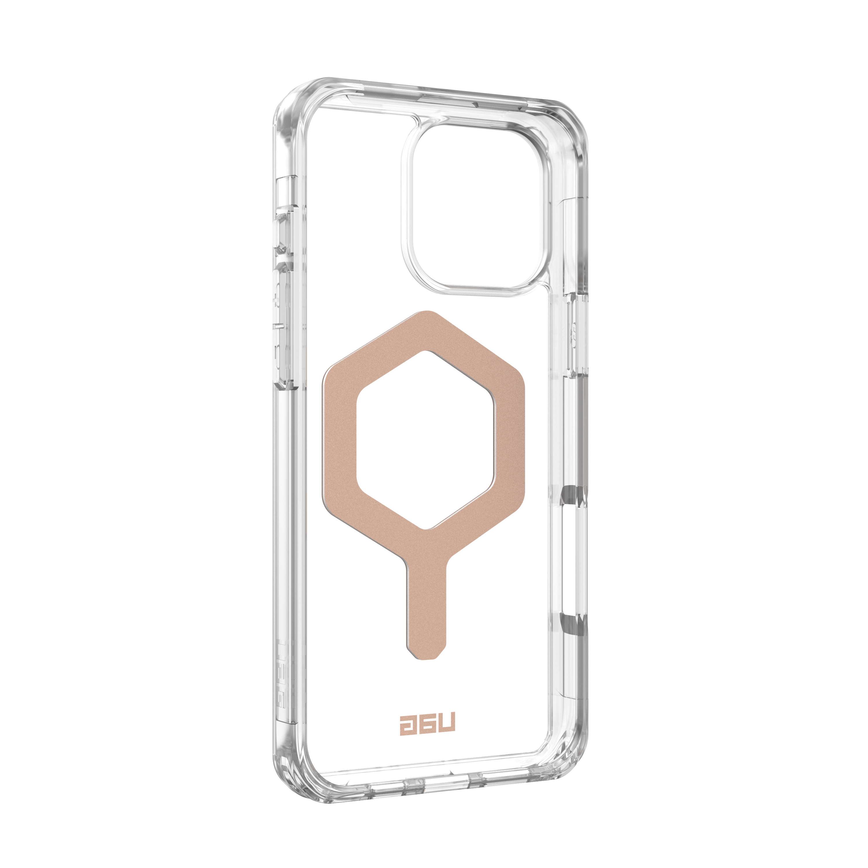 Alt View 11. UAG - Plyo Series Case with Magsafe for Apple iPhone 16 Pro Max - Ice/Rose Gold.