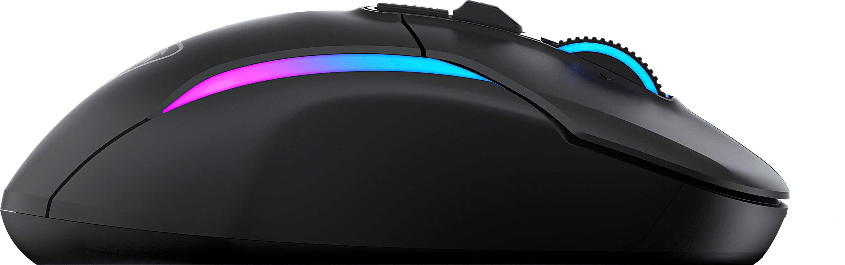 Alt View 18. Turtle Beach - Kone II Air Wireless Optical Gaming Mouse with RGB Lighting - Ash Black.
