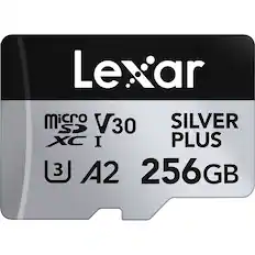 Lexar microSDXC I V30 SILVER PLUS A2 256GB