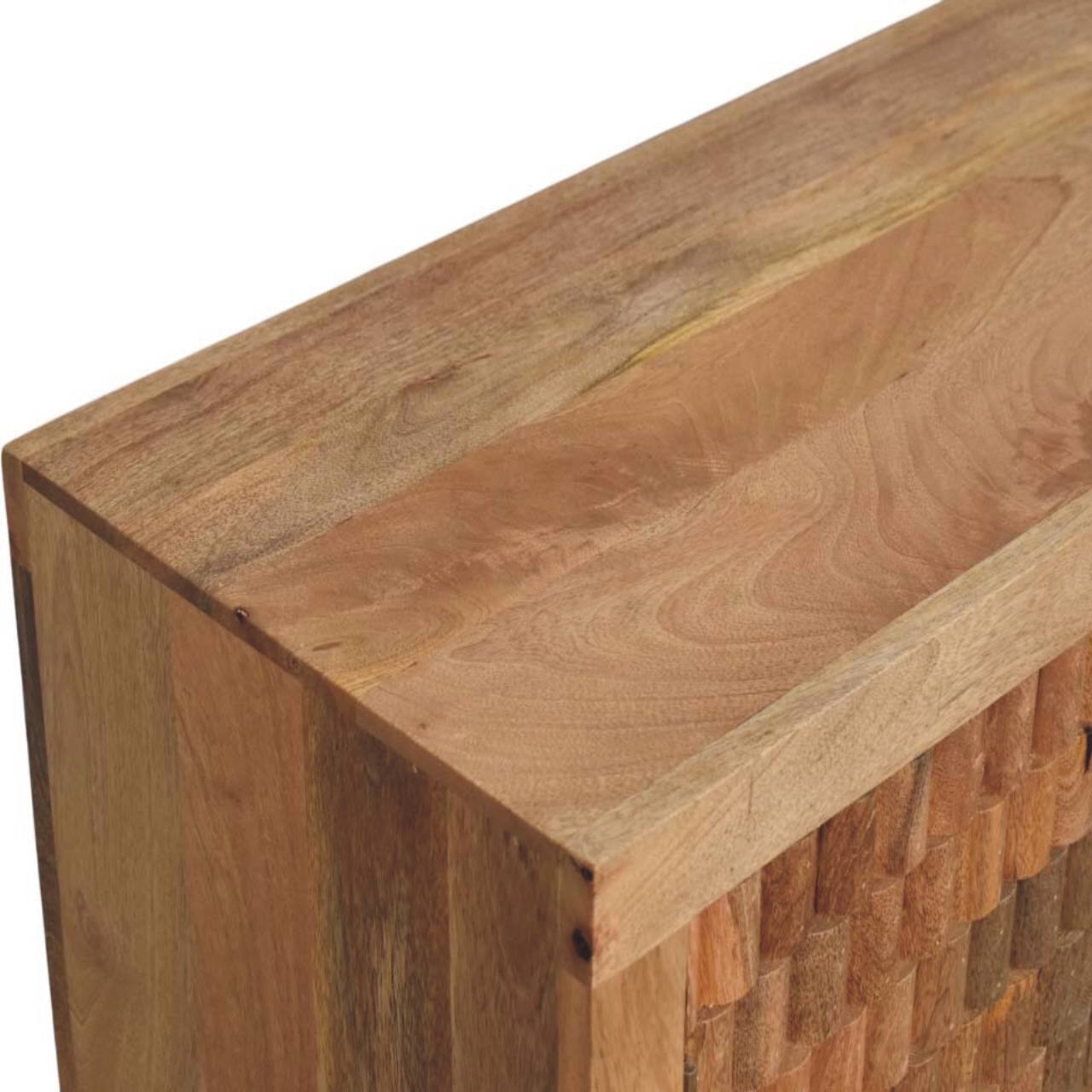 Alt View 1. Artisan Furniture - Artisan Furniture Solid Wood Marbella Cabinet, Brown - Brown.