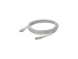 AddOn - 3m 9.8ft USB C Male to USB A 2.0 Male Sync and Charge Cable White