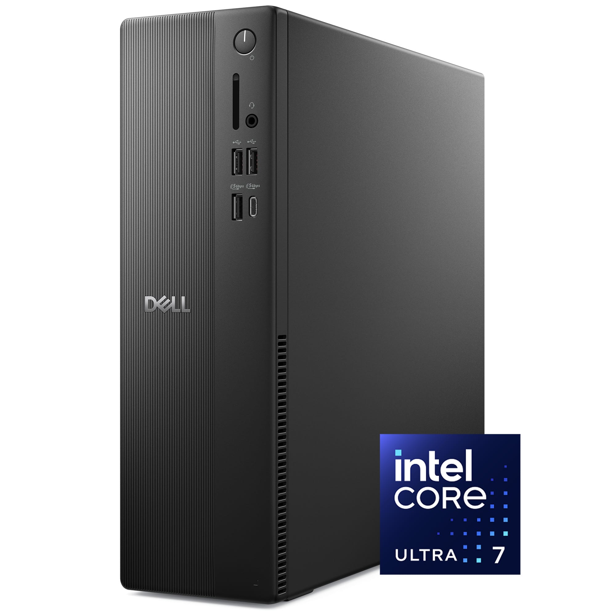 Dell - Slim Desktop - Intel Core Ultra 7 265 2025 - 16GB Memory - 1TB Storage - Black