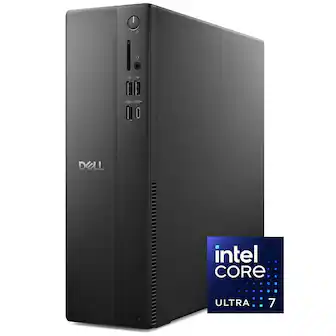 Dell - Slim Desktop - Intel Core Ultra 7 265 2025 - 16GB Memory - 1TB Storage - Black