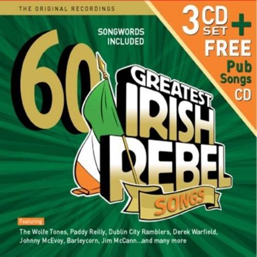 Various Artists 60 Greatest Ever Irish Rebel Songs COMPACT