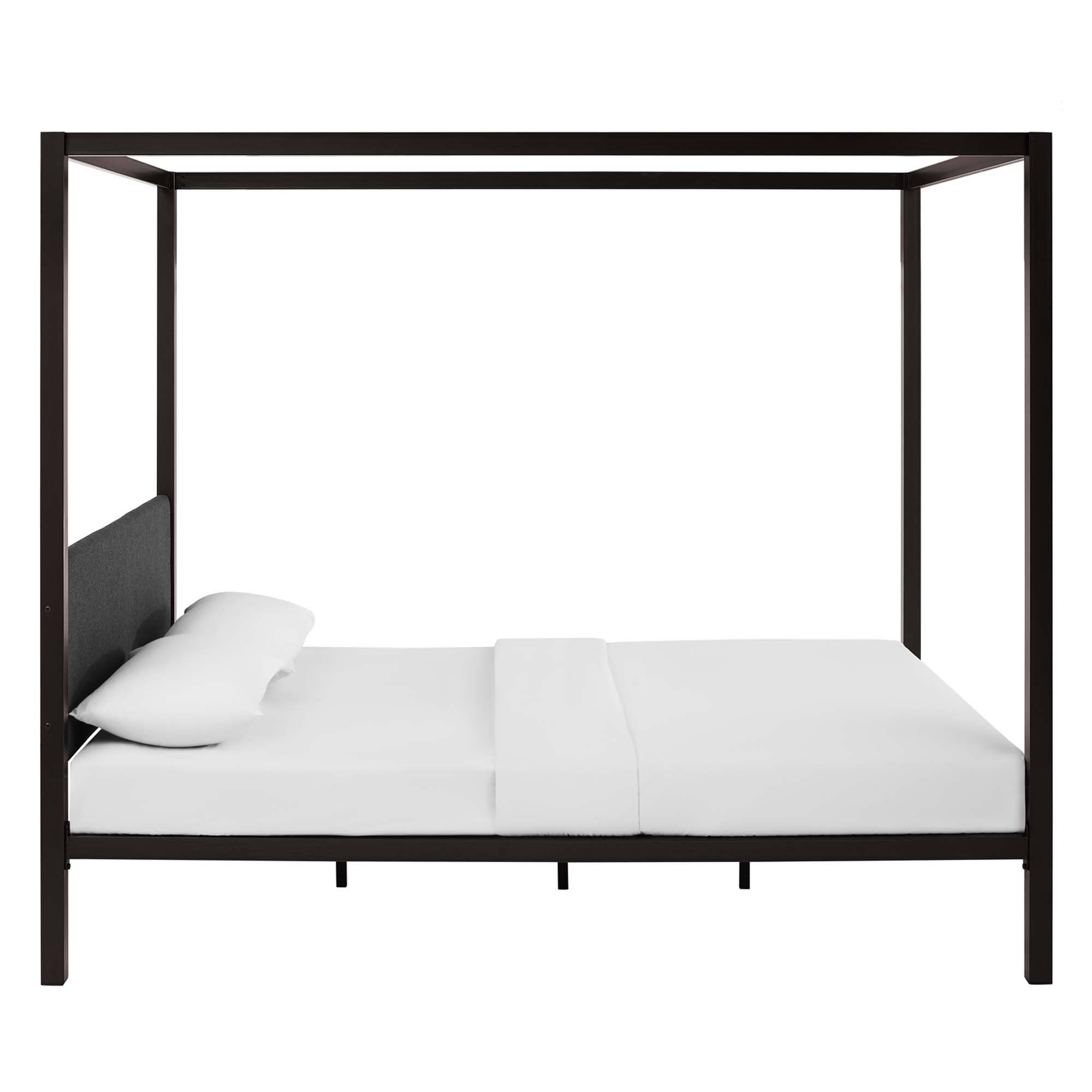 Alt View 1. Modway - Sutton Performance Velvet Twin Bed Frame - Blue.