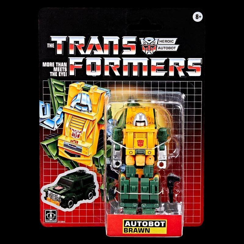 8+  
THE TRANSFORMERS  
HEROIC AUTOBOT  
MORE THAN MEETS THE EYE!  
AUTOBOT BRAWN