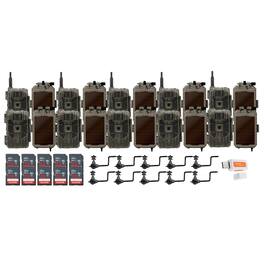 Stealth Cam - 40MP Deceptor Max Trail Camera with Solar Panel Bundle (10-Pack)