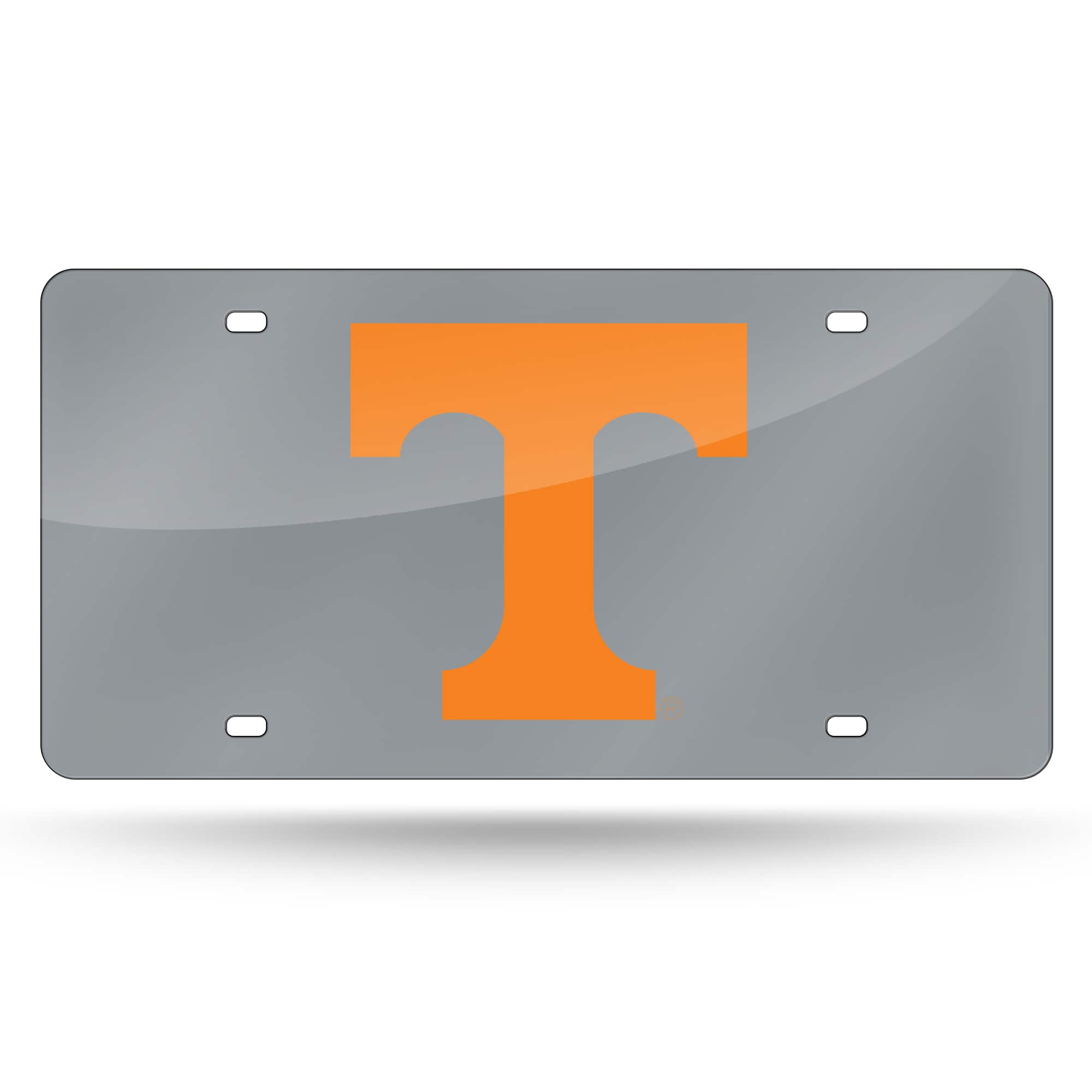Rico Industries - Tennessee Volunteers Mirrored Laser Cut License Plate Laser Tag - Multi