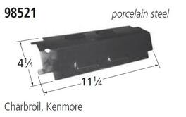 Music City Metals - MCM929852118 HEAT PLATE, PORC STL, 11.25 X 4.25