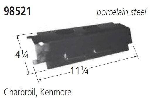 98521 porcelain steel 4 1/4 11 1/4 Charbroil, Kenmore