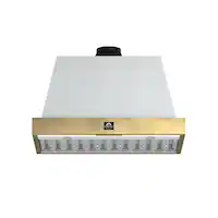 Forno Appliances - 36 inches - Externally Vented - Wall Range Hood - White - Front_Zoom