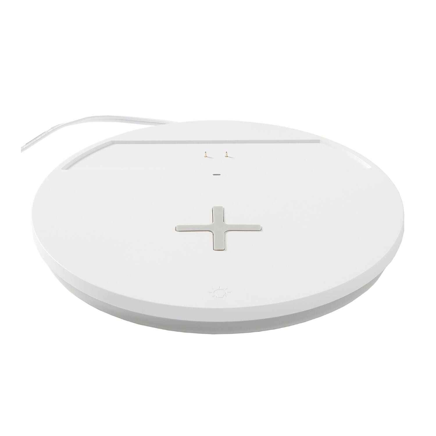 Alt View 1. Taylor Precision Products - Digital Indoor Weather Station with Mood Light, Wireless Charging Pad, Model 5287333.