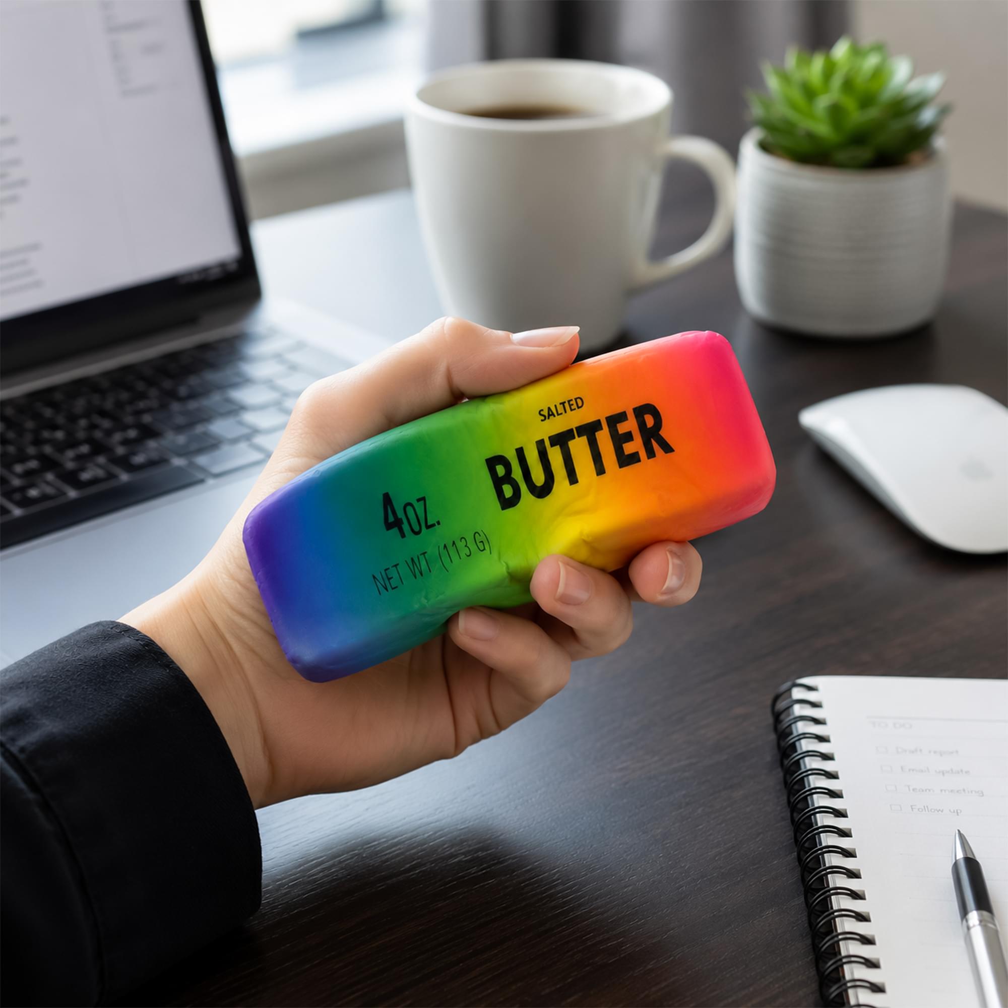 SALTED 4oz BUTTER (113G) NET WT

TO DO
- Draft report
- Email update
- Team meeting
- Follow up
