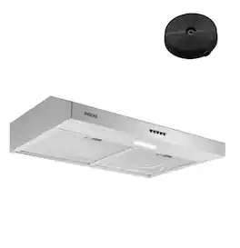 Lycvki - 30 inches - Convertible - Under cabinet Range Hood - Stainless Steel