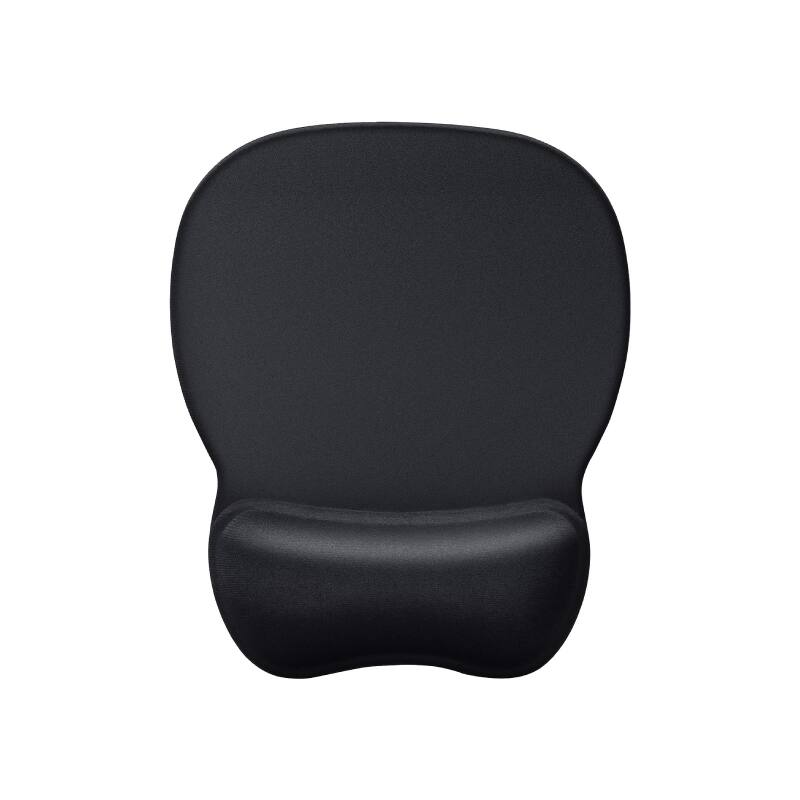 Front. Resource Ludis - Mouse Pad With Gel Wrist Support - Black.