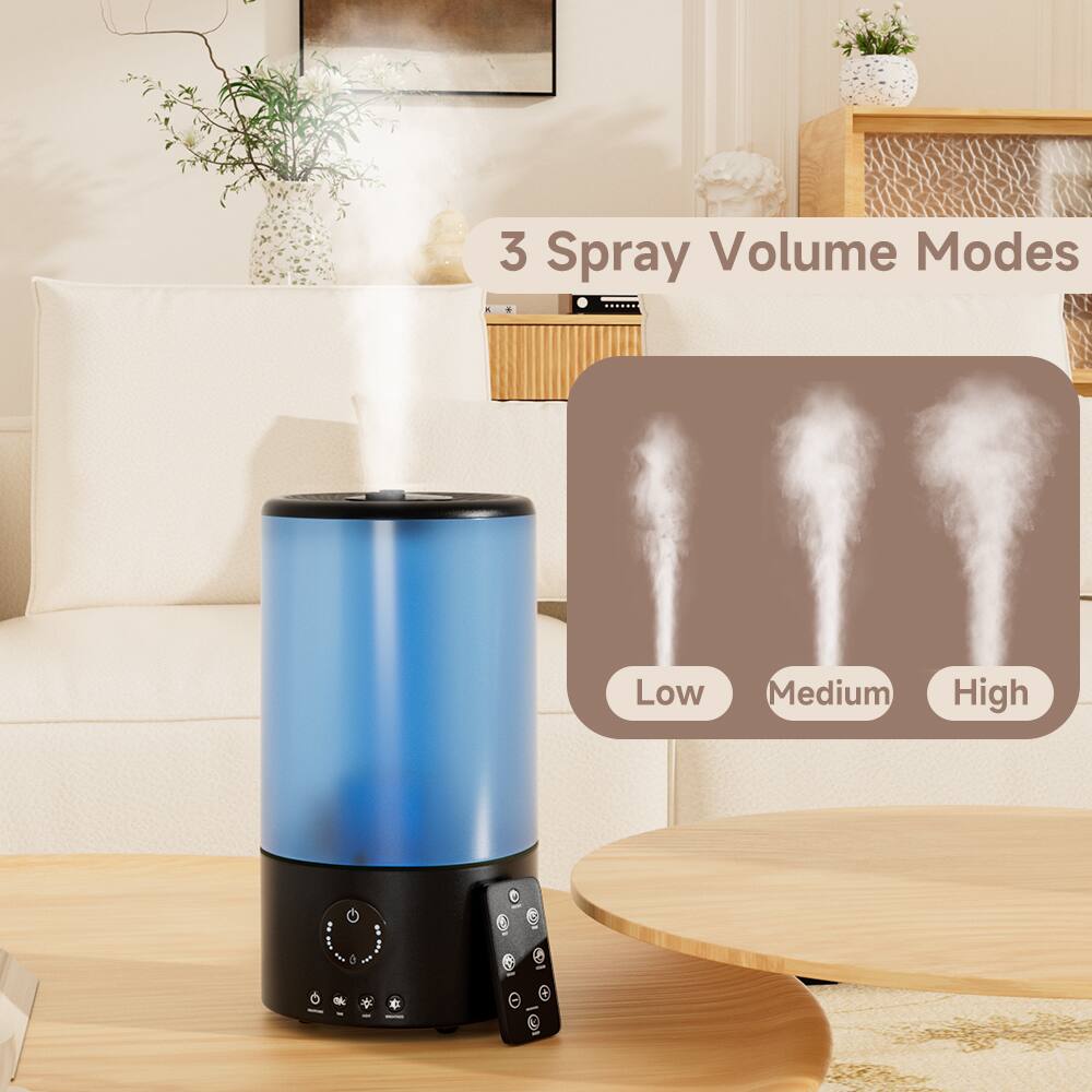 3 Spray Volume Modes  
Low Medium High