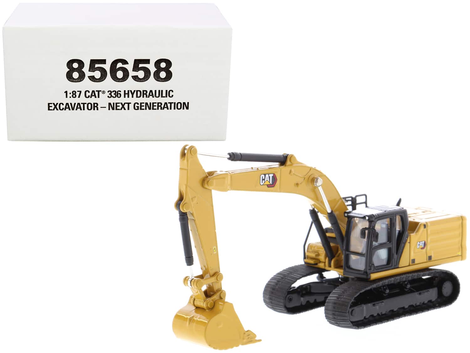 "CAT Caterpillar 336 Next Generation Hydraulic Excavator ""High Line"" Series 1/87 (HO) Scale Model by Diecast Masters" price history on PriceWatchPro
