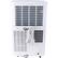 Alt View 18. Hisense - 8,000 BTU Smart Portable Air Conditioner with Wi-fi and Remote Control - White.