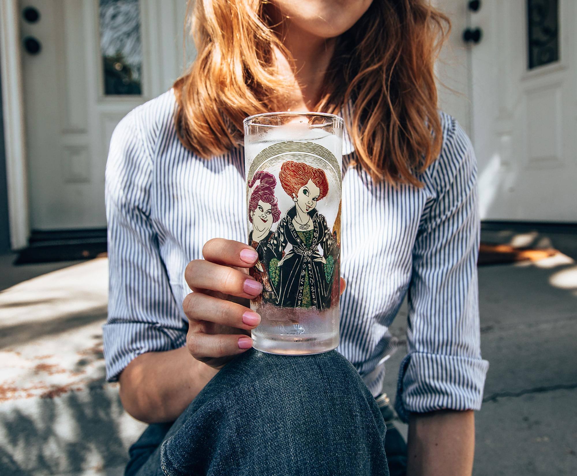 Disney Hocus Pocus Sanderson Sisters 10-Ounce Tumbler Glasses | Set of 4 - Thumbnail 4