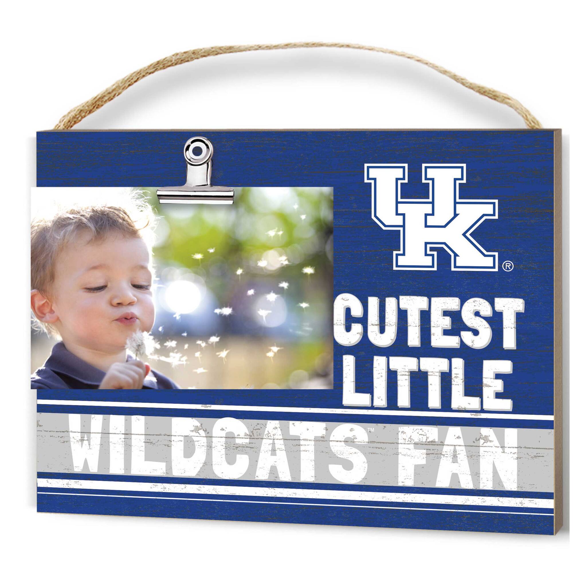 Kentucky Wildcats 8'' x 10'' Cutest Little Team Logo Clip Photo Frame