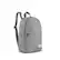 Left. Solo New York - Recycled Re:vive Mini Backpack - Gray.