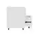 Alt View 17. Linon Home Décor - Rosita Three-Drawer File Cabinet - White.