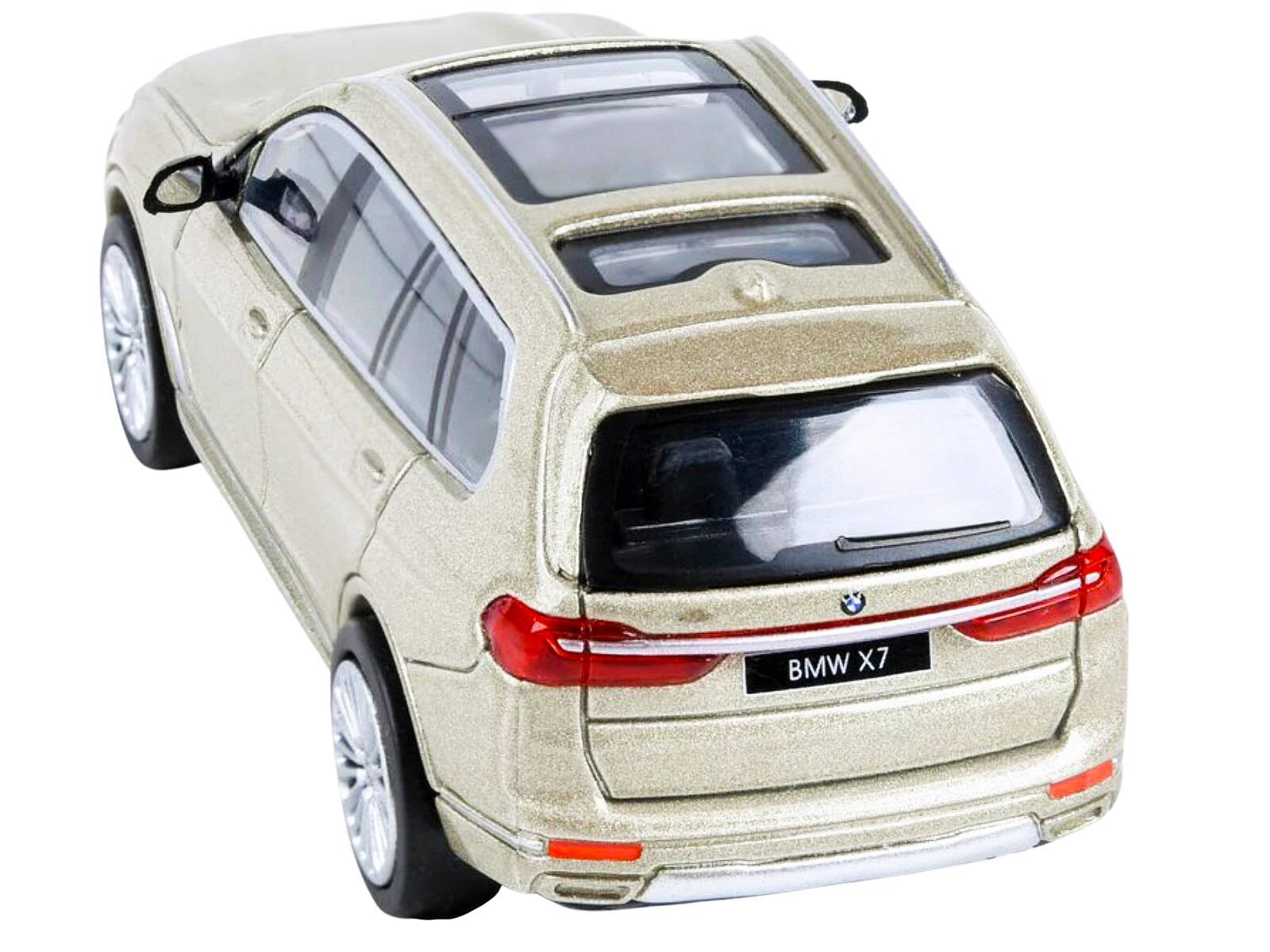 Alt View 1. Paragon - BMW X7 with Sunroof Sunstone Gold Metallic 1/64 Diecast Model Car by Paragon.