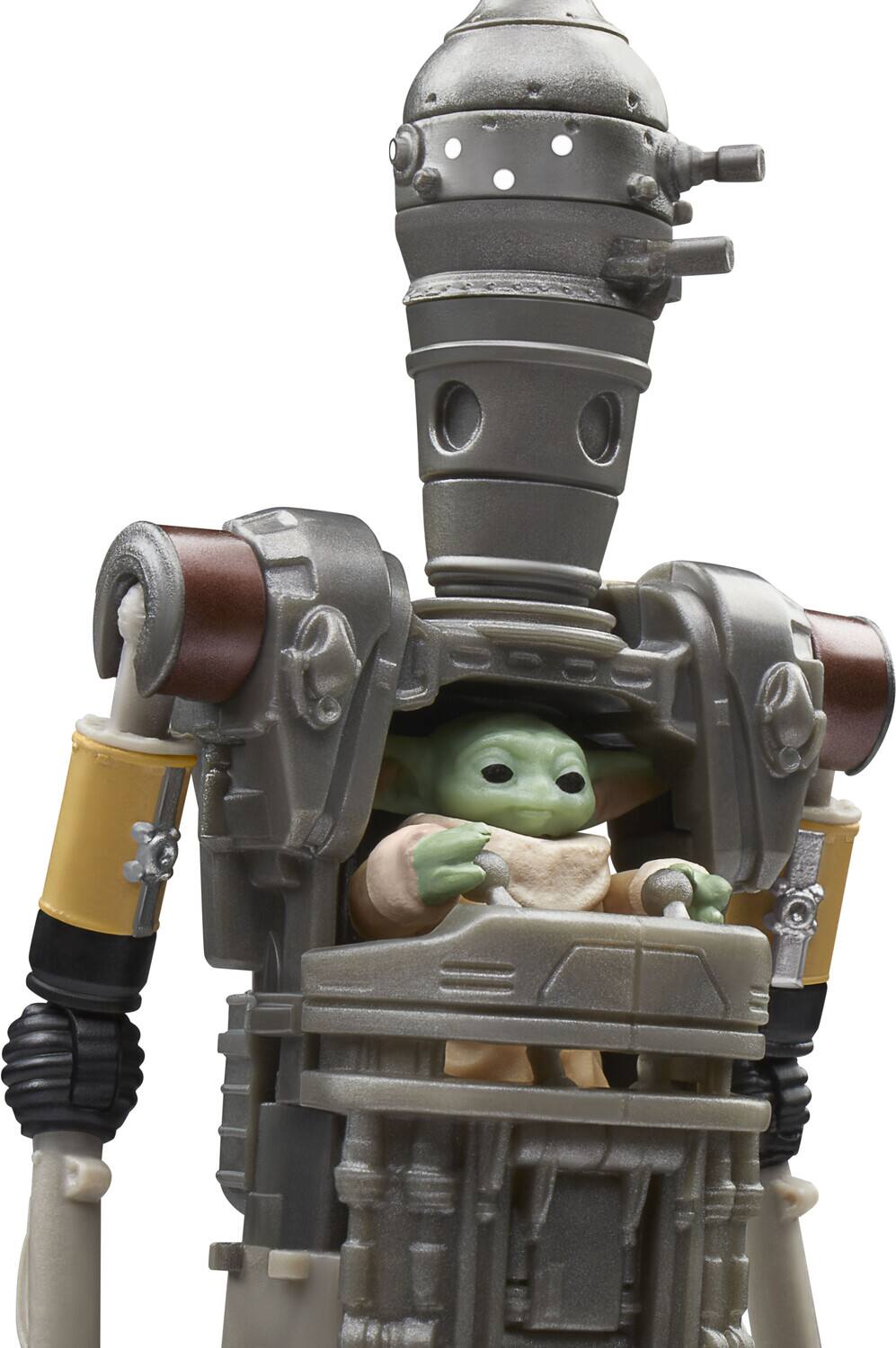 Alt View 4. Hasbro - Hasbro Collectibles - Star Wars - Vintage Collection - IG-12, Grogu & Anzellan Deluxe Action Figure - Collectibles - Multicolor.