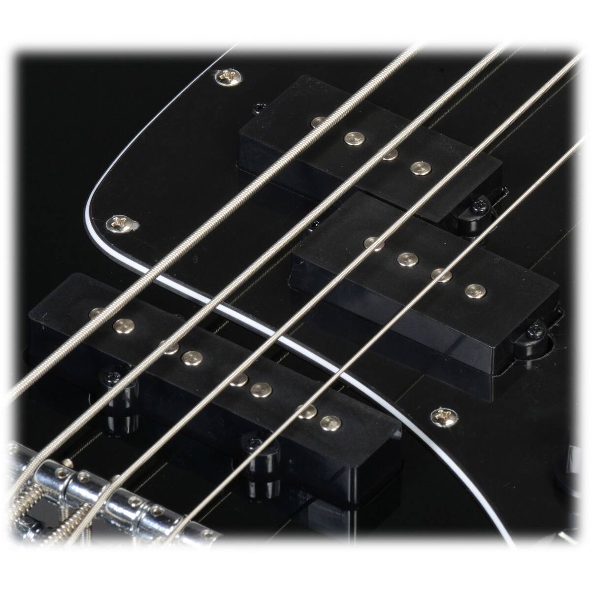 Alt View 3. Ibanez - Ibanez Talman Series TMB30 Electric Bass Guitar, Rosewood Fretboard, Black.