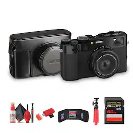 Fujifilm - X100VI Digital Camera - Black