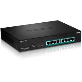 Trendnet - 8-Port Gigabit Full Power Poe+ Switch; 8 x Gigabit PoE+ Ports; 240W Power Budget; 16Gbps Switching Capacity - Black